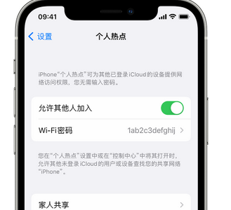 瓜州apple服务站点分享iPhone上个人热点丢失了怎么办 