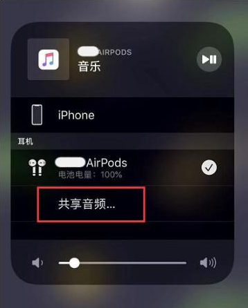 瓜州苹果14音频维修点分享iPhone14音频共享设置方法 