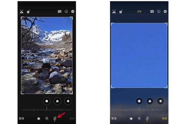 瓜州苹果手机维修分享iPhone手机如何使用裁剪功能隐藏照片 